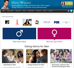 DavidWygant.com - Website for dating advice by dating coach and expert David Wygant