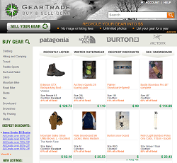 GearTrade.com  - Buy and sell your gears online