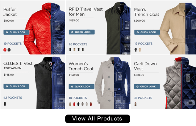 scottevest.com - Travel clothing for men an women