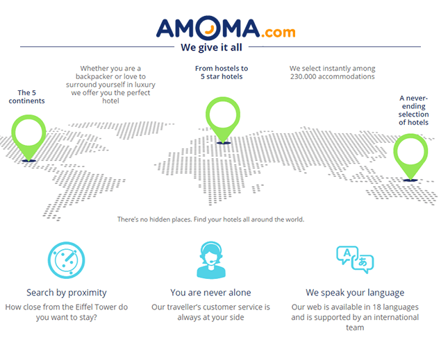 Amoma.com - Online hotel booking site, book hotels at best price