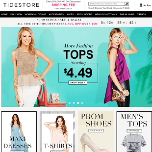 Wholesale Cheap Clothing - Online Fashion Clothing Store | Tidestore.com