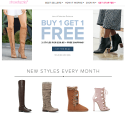 ShoeDazzle - Online store for women's shoes, sandals, boots and handbags