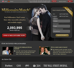 Millionaire March.com - The best and largest dating website of the world