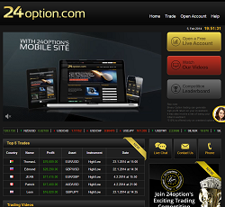 24option - Binary options trading platform