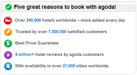 Agoda.com - Online Hotel reservation and booking service