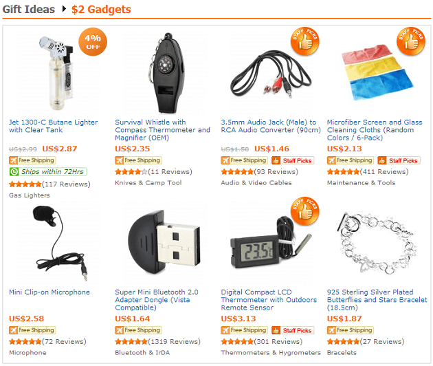 DX.com - Deal-xtreme online website for cool gadgets