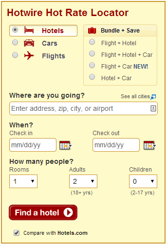 Hotwire.com - Cheap and discount travel, flights and hotel deals
