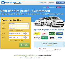 Rentalcars.com - worldwide online car rentals