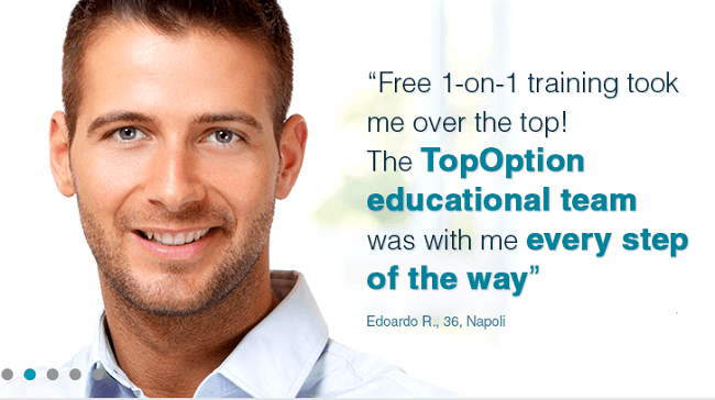 TopOption - Binary options trading platform