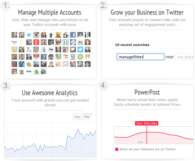 ManageFlitter - Online email marketing tools