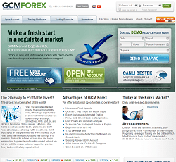 GCMForex.com - Online trading platform for Forex, stock indices, and bonds trading
