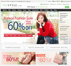 YesStyle.com - online shopping website for Asian Fashion items and accessories