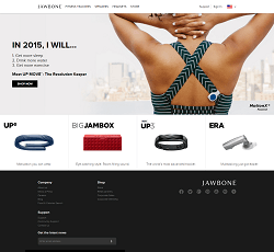 Jawbone.com - online retailers for UP fitness trackers, Jambox speakers, ERA Bluetooth headset and more
