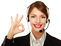 customer support girl