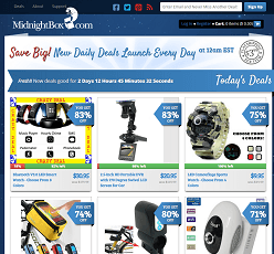 Midnighbox.com - Online website for cheap gadgets, electronics and daily deals