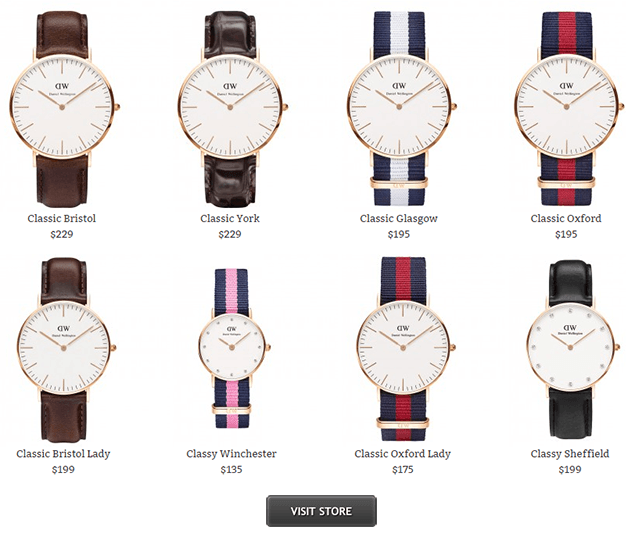 DanielWellington.com - buy watches, jewelry, fashion accessories and more
