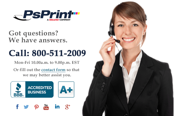 PsPrint.com - Custom online printing services