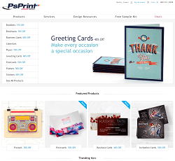 PsPrint.com - Custom online printing services