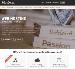 SiteGround.com - Quality Crafted Hosting Services