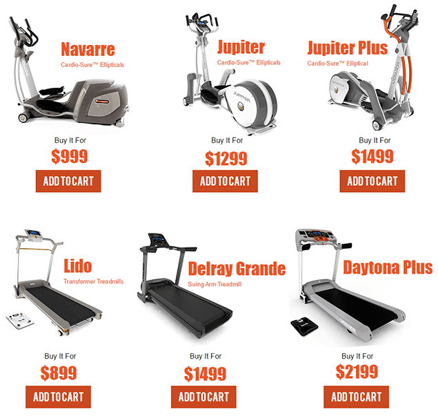 Yowzafitness.com - Buy best rated ellipticals and teadmills online