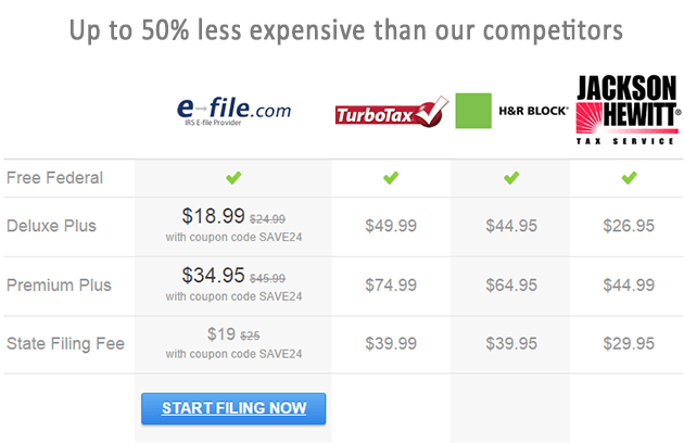 E-file.com - File your federal taxes Online