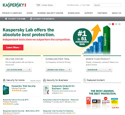 Kaspersky.com - Antivirus protection and internet security software provider