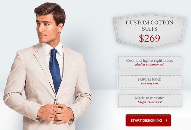 Tailor4Less.com - Online site for men's custom clothing, custom shirts, custom suits, pants, jackets and more