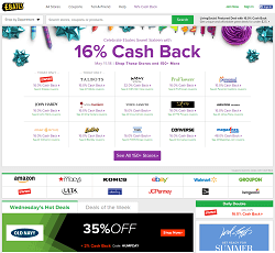 Ebates.com - Online site for coupons, deals, promo codes and cash back