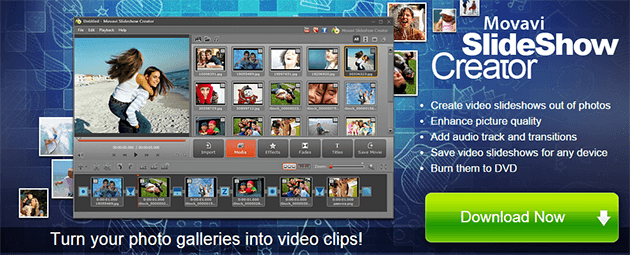 Movavi Video Software for video creation