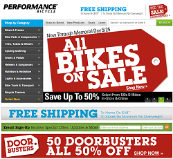 PerformanceBike.com - Online shop for bikes, bicycles, bike parts, accesories, clothing and more