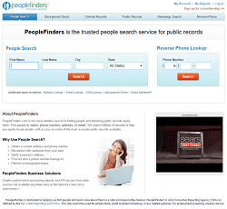 PeopleFinders.com - Online people search, search public records online