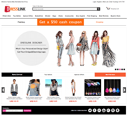 dresslink website banner