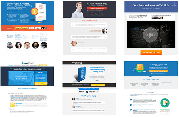 Leadpage software - Mobile responsive landing page generator