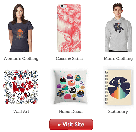 Redbubble.com - The online selling platform for independent artists