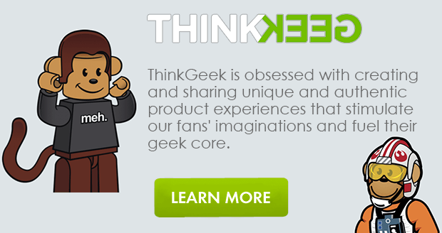 ThinkGeek.com - Online store for unique t shirts, gadgets and other products