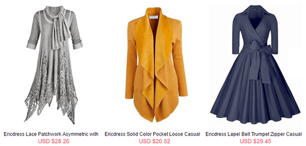 Eric Dress - Online shopping store for fashion clothes, shoes and accessories