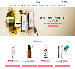 100percentpure.com - buy pure and organic cosmetics online